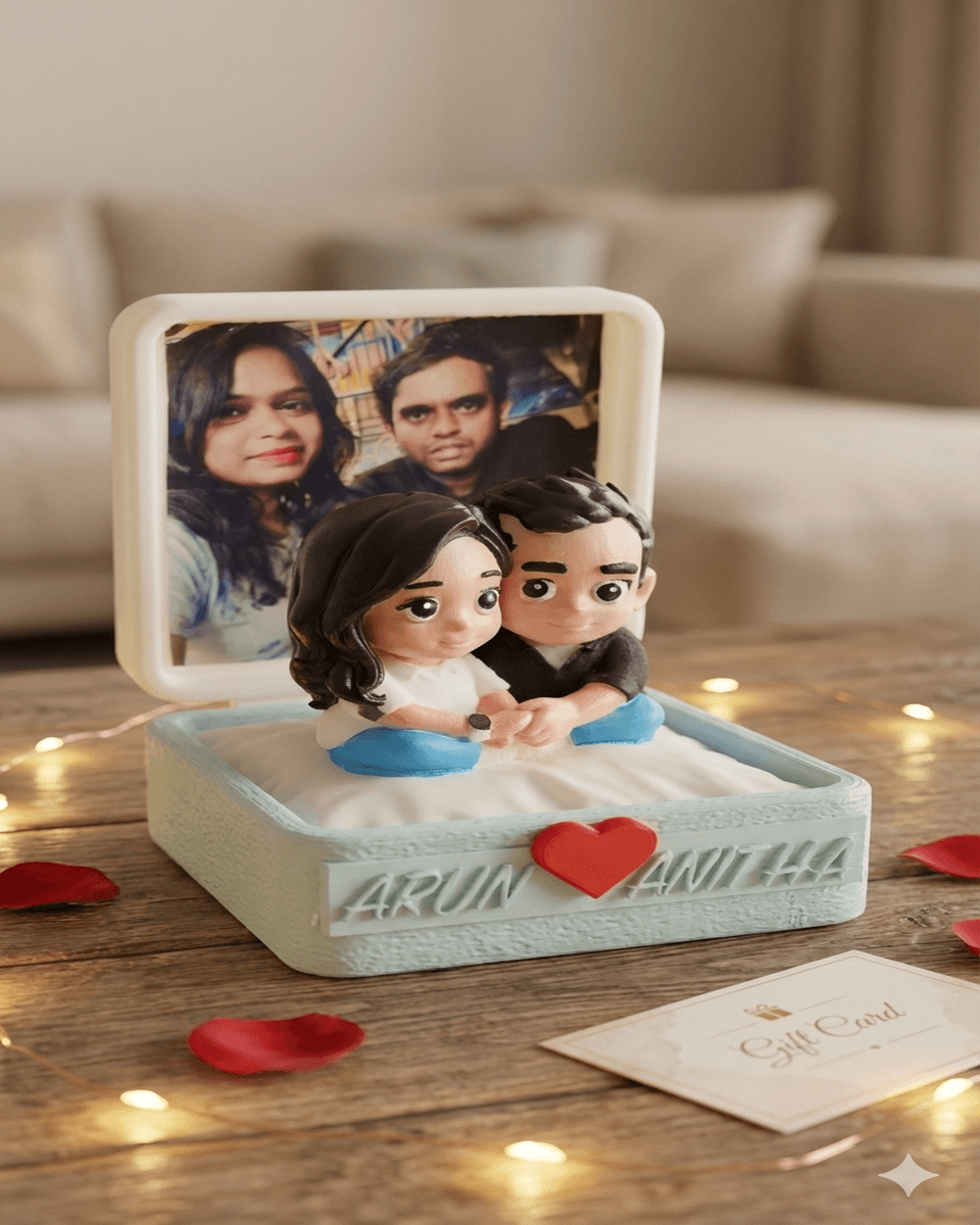 Custom Miniature Couple Box