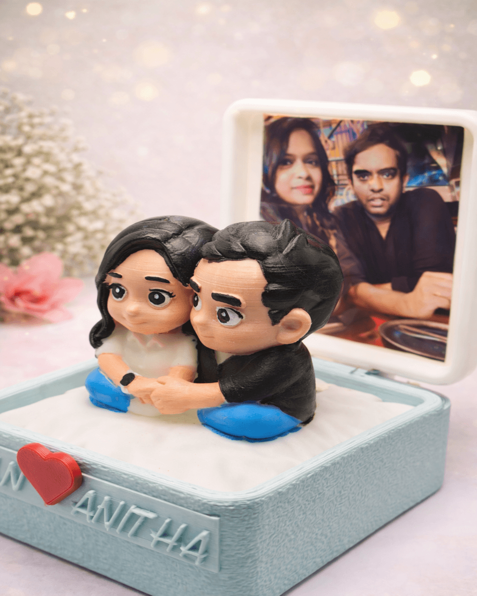 Custom Miniature Couple Box