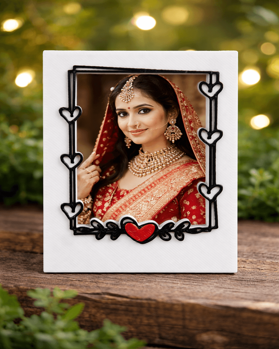 Hearts & Home: Personalized Trio Fridge Magnet Set