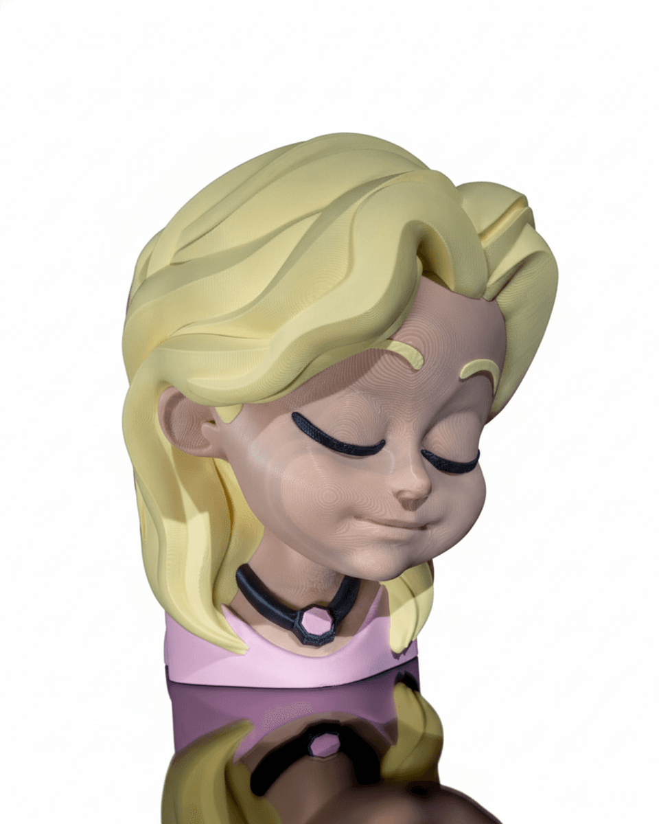 The Crowned Glow: Personalized Name Princess Lamp
