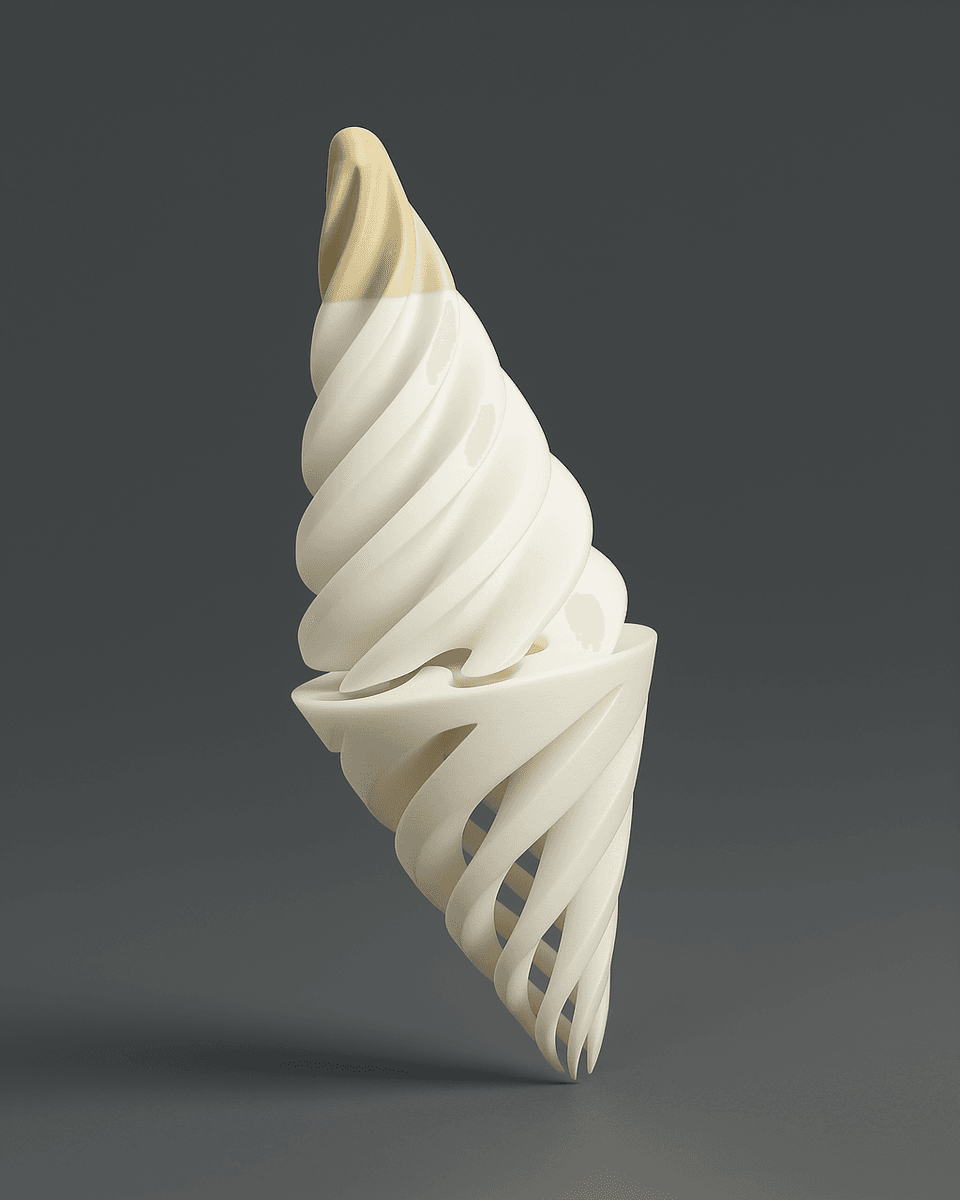 Spiral Motion Fidget Sculptures Puzzle