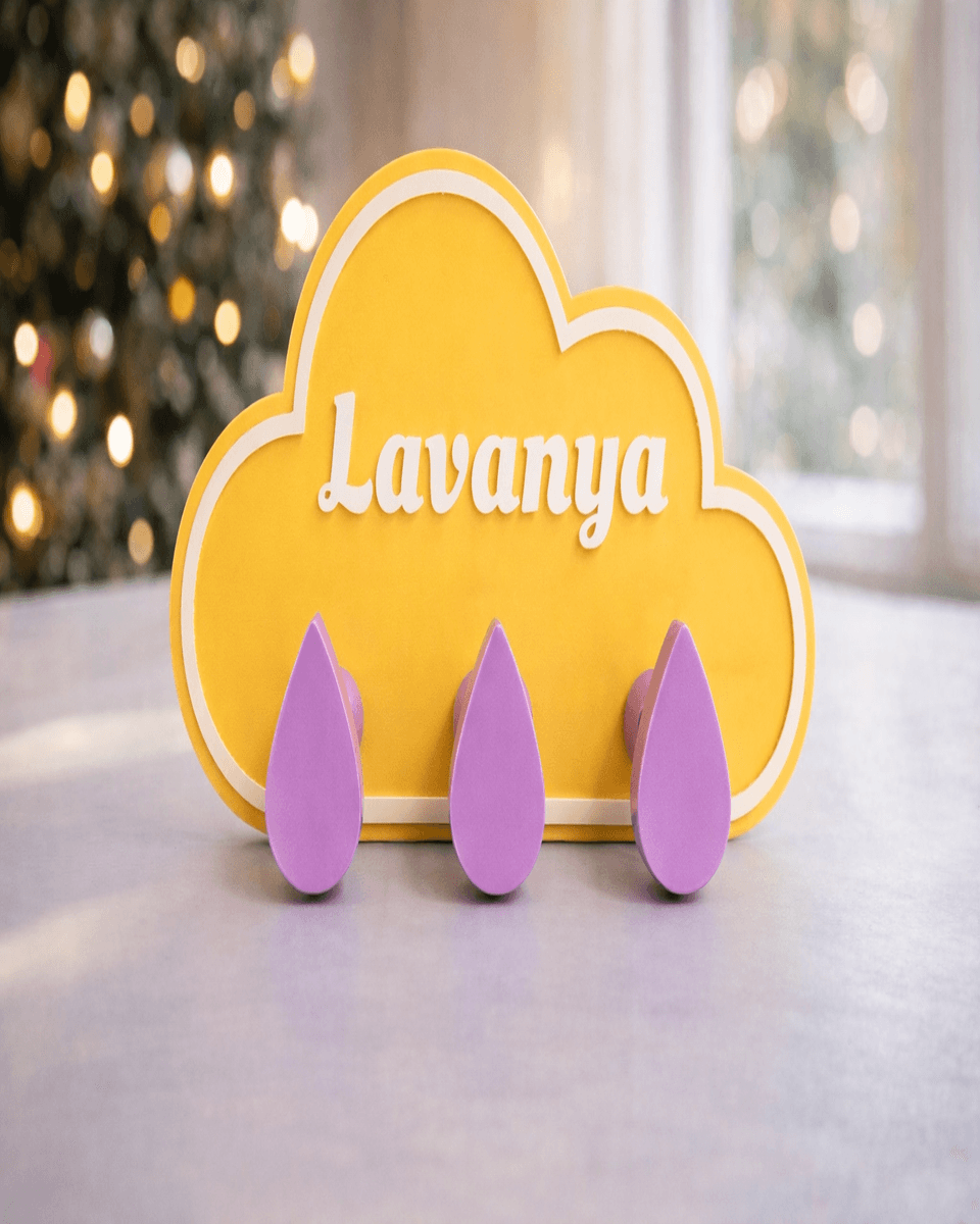 The Dreamy Drops Custom Cloud Wall Hanger