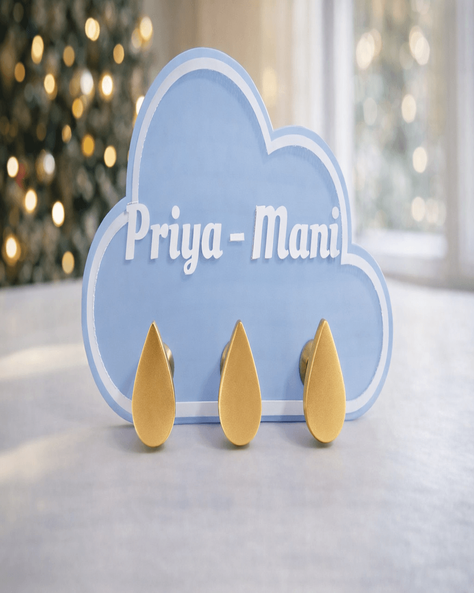 The Dreamy Drops Custom Cloud Wall Hanger
