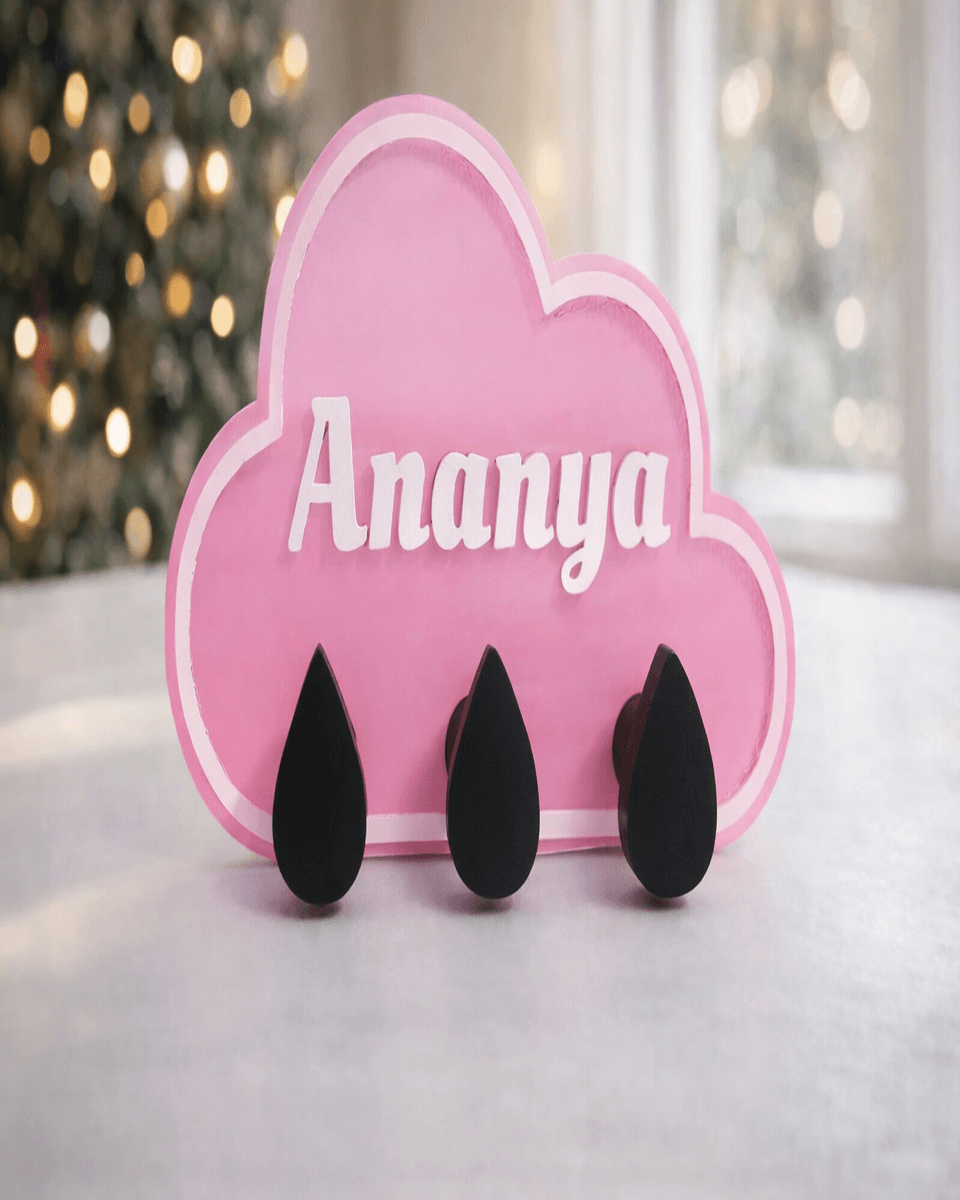 The Dreamy Drops Custom Cloud Wall Hanger