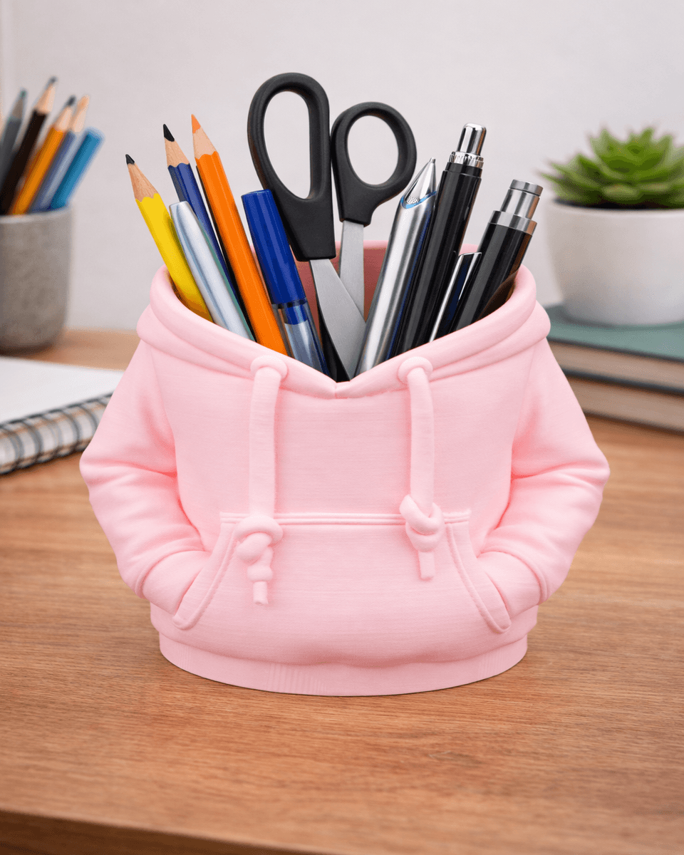 The Hoodie Helper: Cozy Desk Organizer