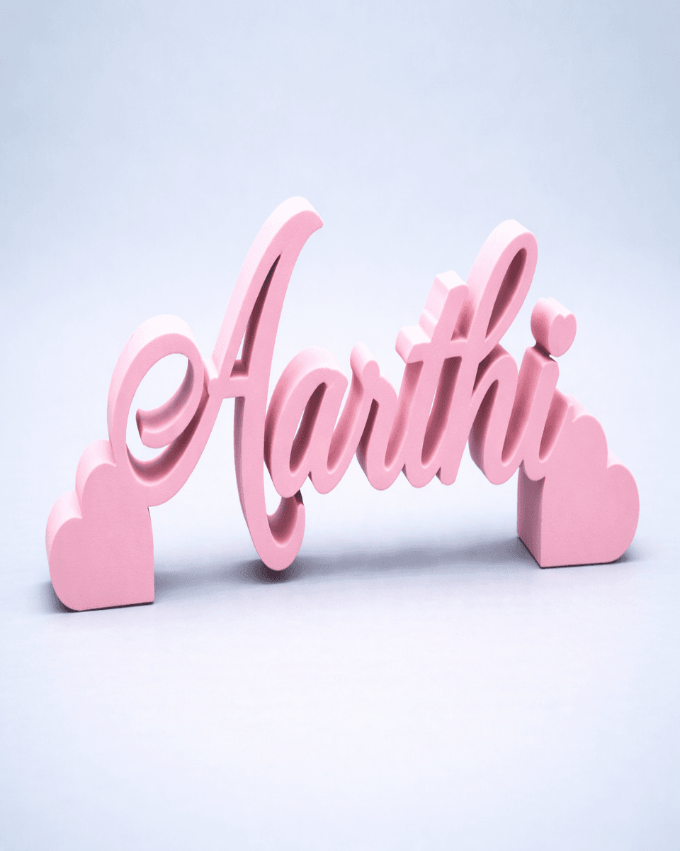 The Signature Series Custom 3D Name Signs