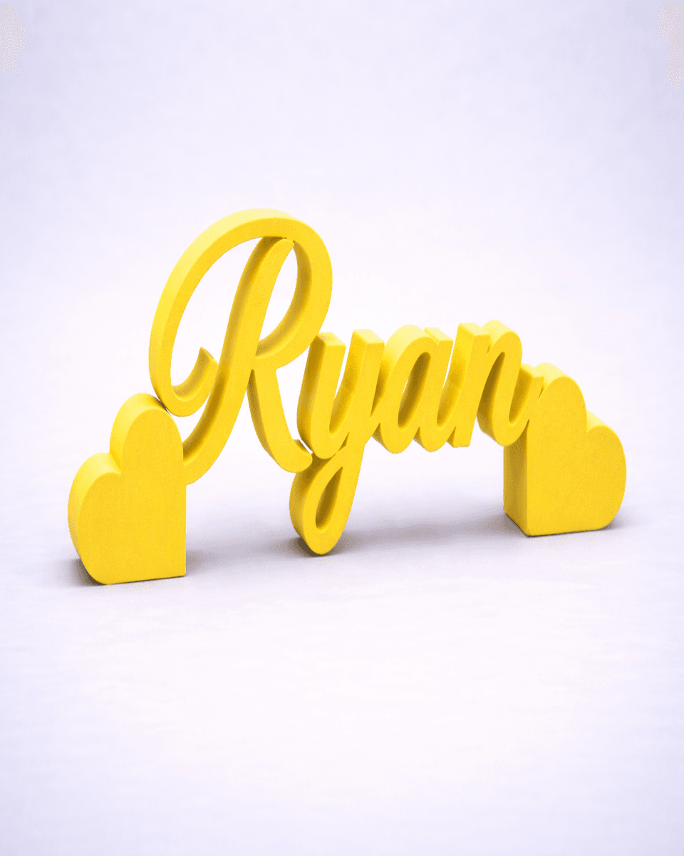 The Signature Series Custom 3D Name Signs