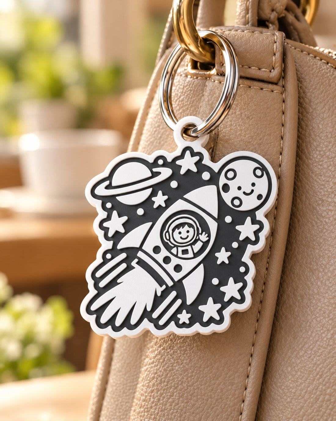 Your Child’s Drawing as a Keychain — Kraft Lady Shop