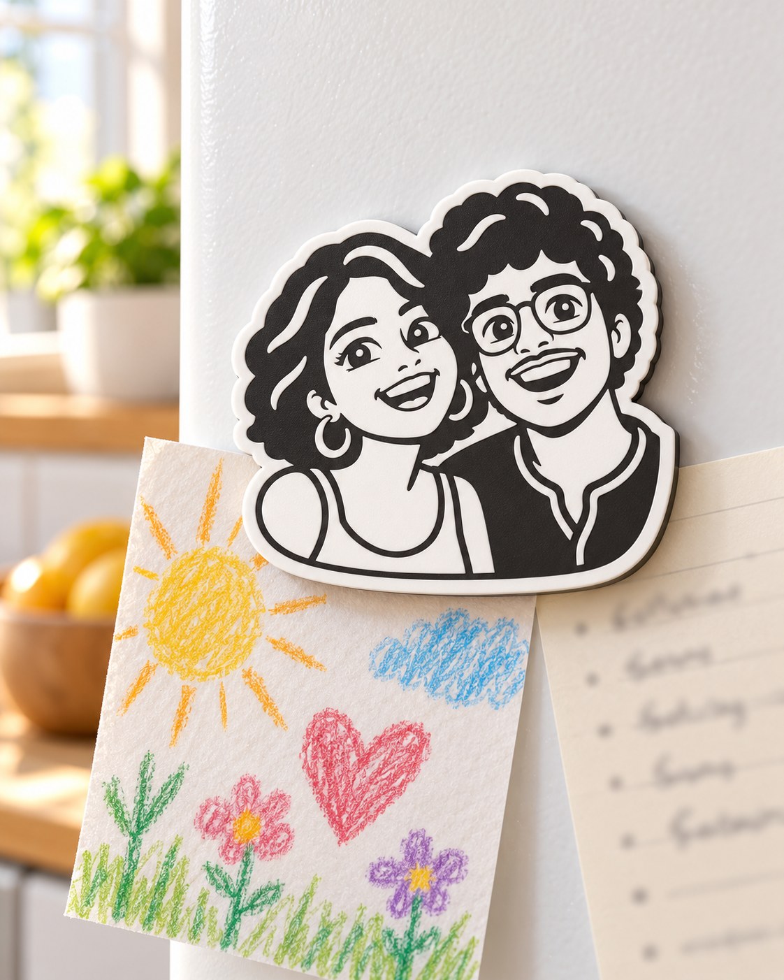 Personalised Photo Fridge Magnet — Pick Your Style — Kraft Lady Shop
