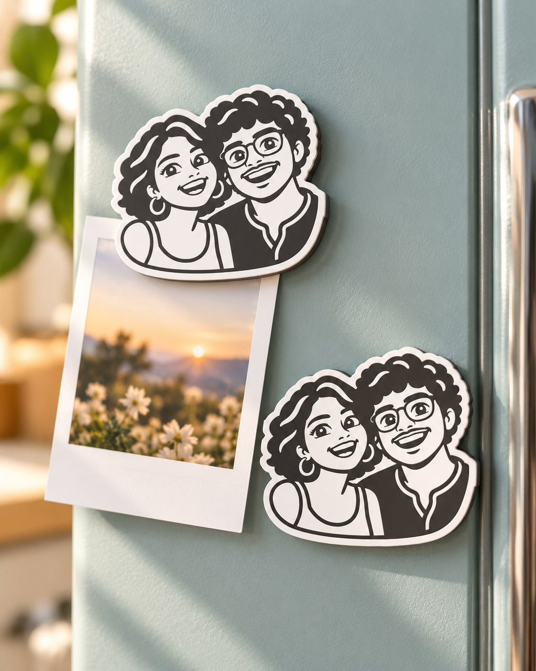 Personalised Photo Fridge Magnet — Pick Your Style — Kraft Lady Shop