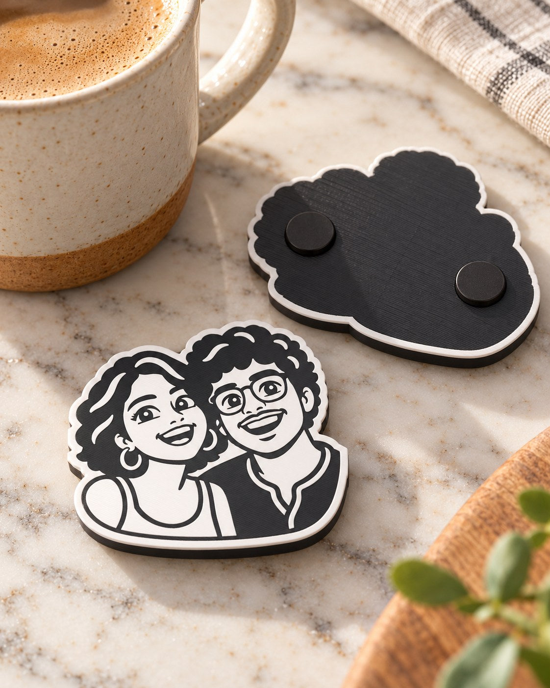 Personalised Photo Fridge Magnet — Pick Your Style — Kraft Lady Shop