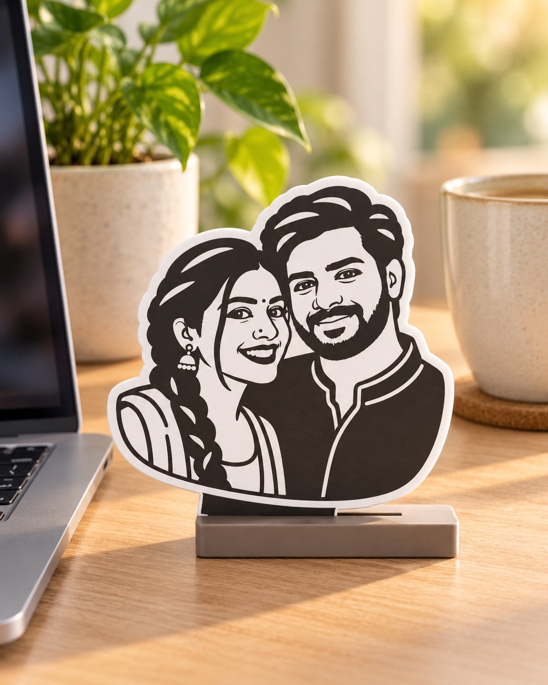 Personalised Photo Desk Standee — Pick Your Style — Kraft Lady Shop