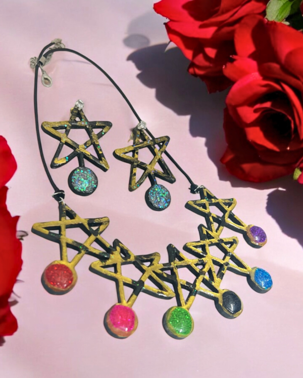 Celestial Starburst Jewelry Set 🌟✨