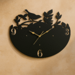 The Whispering Leaves Bird Wall Clock