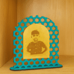 Golden Glow Custom Engraved Photo Frame