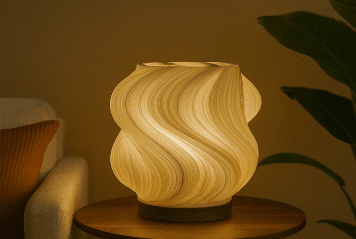 Swirl Glow Smart Table Lamp
