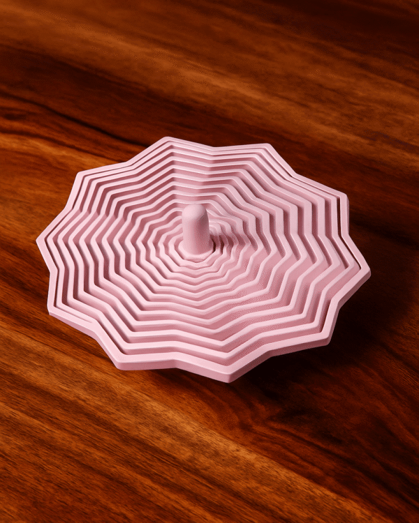 Geometric Wave Fidget Spinner Toy