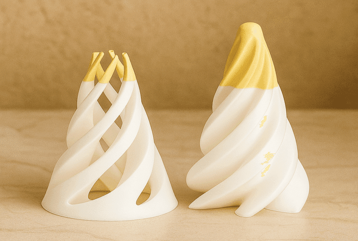 Spiral Motion Fidget Sculptures Puzzle