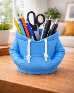 The Hoodie Helper: Cozy Desk Organizer