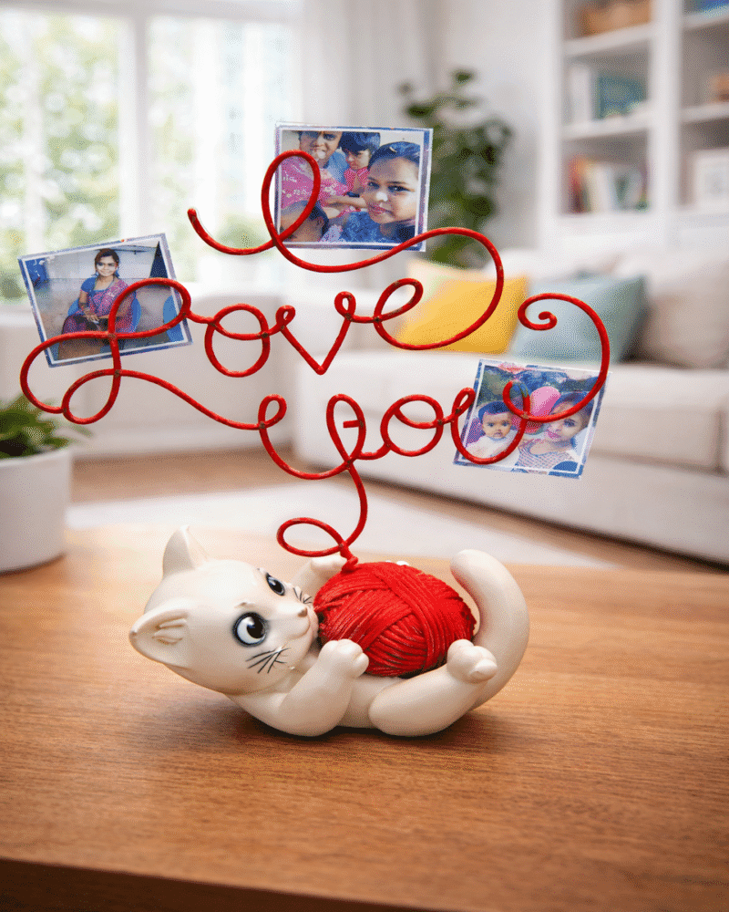 The Cute Kitten Memory Photo Holder