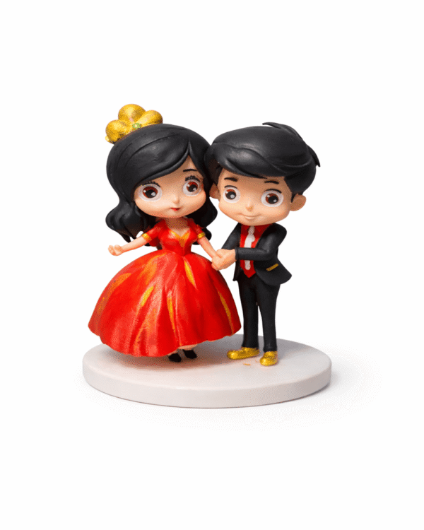 Eternal Love Couple: Miniature Valentine Statue
