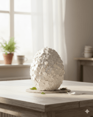 Floral Easter Egg Hidden Chocolate Holder