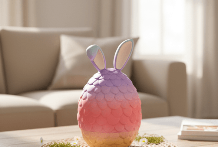 Dragon Scale Easter Egg Secret Chocolate Holder